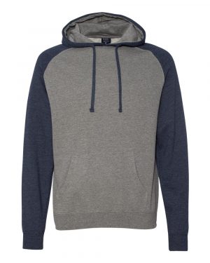 Independent Trading Co. Raglan Hooded Sweatshirt - Image 6