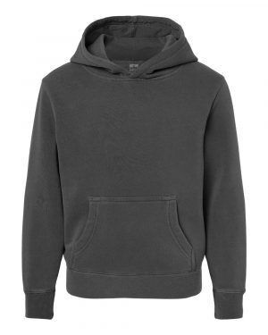 Independent Trading Co. Youth Midweight Pigment-Dyed Hooded Sweatshirt - Image 4
