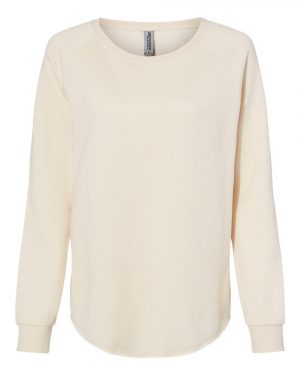Independent Trading Co. Women's California Wave Wash Crewneck Sweatshirt