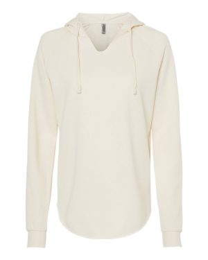Independent Trading Co. Women’s Lightweight California Wave Wash Hooded Sweatshirt - Image 6