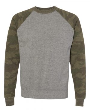 Independent Trading Co. Special Blend Raglan Sweatshirt - Image 3