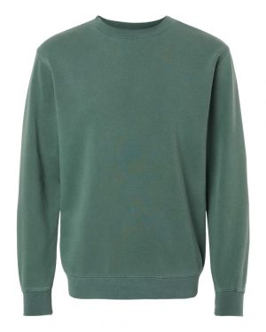 Independent Trading Co. Midweight Pigment-Dyed Crewneck Sweatshirt
