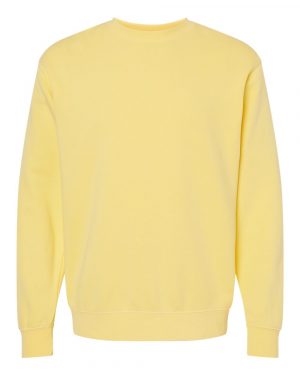 Independent Trading Co. Midweight Pigment-Dyed Crewneck Sweatshirt - Image 3
