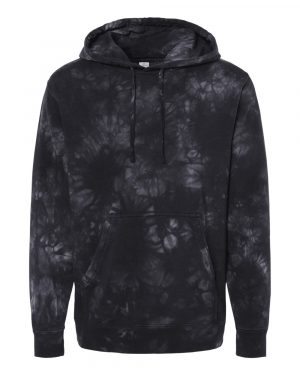 Independent Trading Co. Midweight Tie-Dyed Hooded Sweatshirt - Image 6