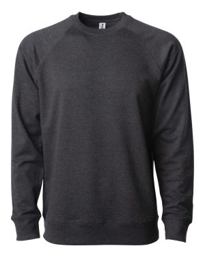 Independent Trading Co. Icon Lightweight Loopback Terry Crewneck Sweatshirt - Image 9