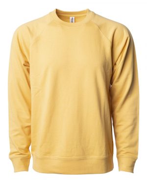 Independent Trading Co. Icon Lightweight Loopback Terry Crewneck Sweatshirt - Image 8