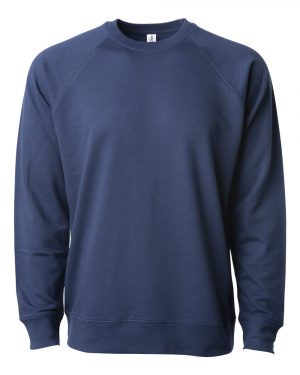 Independent Trading Co. Icon Lightweight Loopback Terry Crewneck Sweatshirt - Image 7