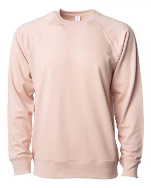 Independent Trading Co. Icon Lightweight Loopback Terry Crewneck Sweatshirt - Image 4