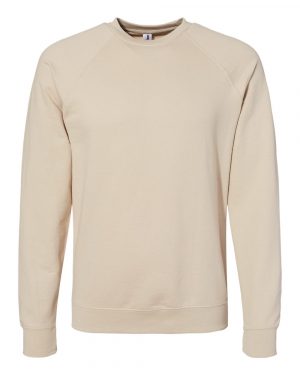 Independent Trading Co. Icon Lightweight Loopback Terry Crewneck Sweatshirt - Image 3