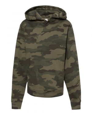 Independent Trading Co. Youth Midweight Hooded Sweatshirt - Image 8