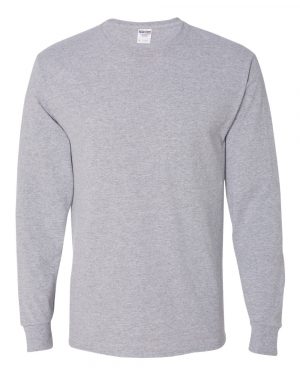 JERZEES Dri-Power® Long Sleeve 50/50 T-Shirt - Image 17