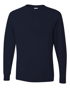 JERZEES Dri-Power® Long Sleeve 50/50 T-Shirt - Image 16