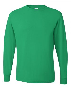 JERZEES Dri-Power® Long Sleeve 50/50 T-Shirt - Image 10