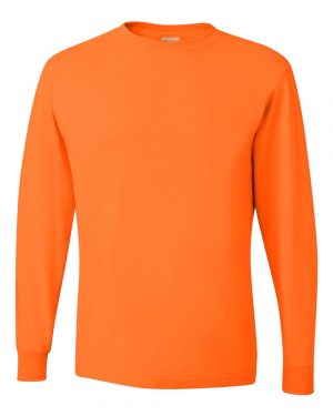 JERZEES Dri-Power® Long Sleeve 50/50 T-Shirt - Image 5