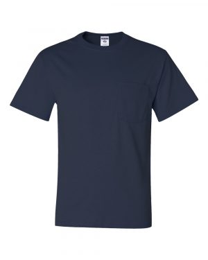 JERZEES Dri-Power® 50/50 T-Shirt with a Pocket - Image 6