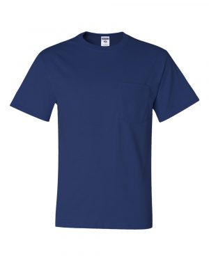 JERZEES Dri-Power® 50/50 T-Shirt with a Pocket - Image 4
