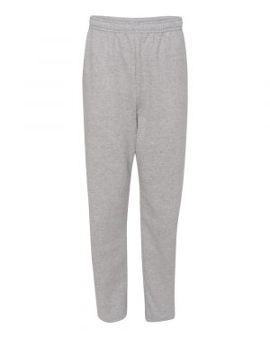 JERZEES NuBlend® Open-Bottom Sweatpants with Pockets