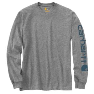 Carhartt Long Sleeve Graphic Logo Men's Shirt - Image 7