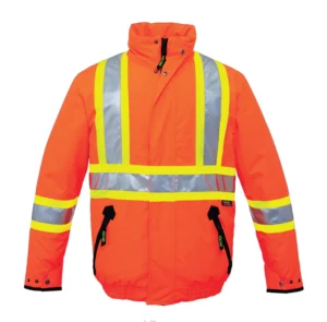 Canada Sportswear Men's Hi-vis Insulated Bomber Jacket - Image 4