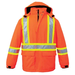 Canada Sportswear Men's Hi-vis Insulated Parka - Image 4
