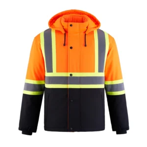 Canada Sportswear Men's Hi-vis Insulated Softshell Jacket - Image 4