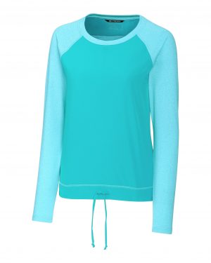 Cutter & Buck Response Lightweight Hybrid Womens Pullover Windbreaker - Image 3