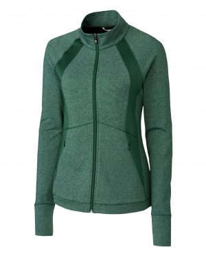 Cutter & Buck Womens Shoreline Colorblock Full-Zip