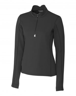 Cutter & Buck Traverse Stretch Quarter Zip Womens Pullover - Image 2