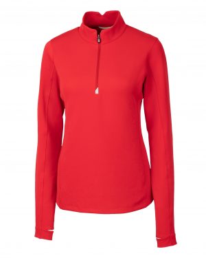 Cutter & Buck Traverse Stretch Quarter Zip Womens Pullover - Image 6