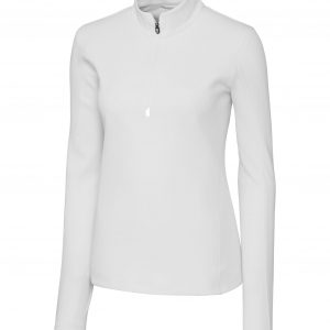 Cutter & Buck Traverse Stretch Quarter Zip Womens Pullover