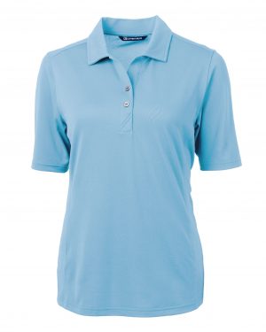 Cutter & Buck Virtue Eco Pique Recycled Womens Polo - Image 3