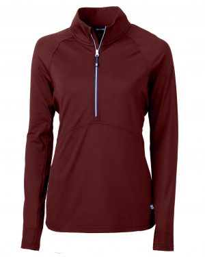 Cutter & Buck Adapt Eco Knit Stretch Recycled Womens Half Zip Pullover - Image 4