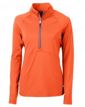 Cutter & Buck Adapt Eco Knit Stretch Recycled Womens Half Zip Pullover - Image 6