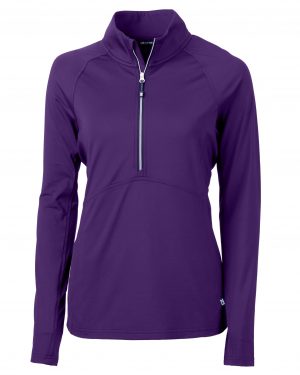 Cutter & Buck Adapt Eco Knit Stretch Recycled Womens Half Zip Pullover - Image 7
