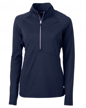 Cutter & Buck Adapt Eco Knit Stretch Recycled Womens Half Zip Pullover - Image 9