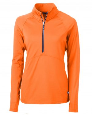 Cutter & Buck Adapt Eco Knit Stretch Recycled Womens Half Zip Pullover - Image 10