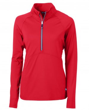 Cutter & Buck Adapt Eco Knit Stretch Recycled Womens Half Zip Pullover - Image 12