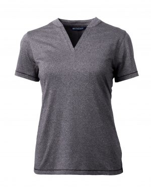 Cutter & Buck Forge Heathered Stretch Womens Blade Top - Image 3