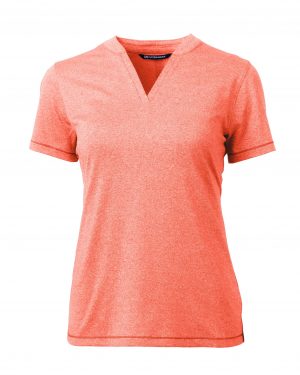 Cutter & Buck Forge Heathered Stretch Womens Blade Top - Image 7