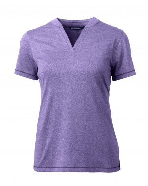 Cutter & Buck Forge Heathered Stretch Womens Blade Top - Image 2