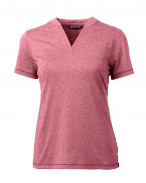 Cutter & Buck Forge Heathered Stretch Womens Blade Top - Image 6