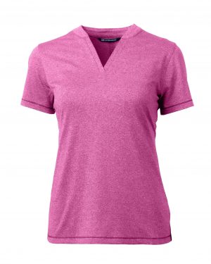 Cutter & Buck Forge Heathered Stretch Womens Blade Top - Image 8