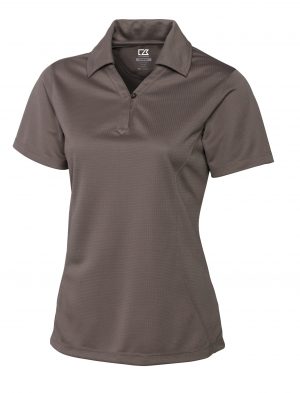 Cutter & Buck CB Drytec Genre Textured Solid Womens Polo - Image 5