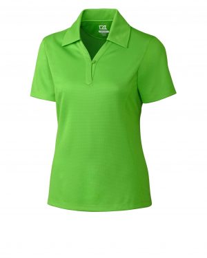 Cutter & Buck CB Drytec Genre Textured Solid Womens Polo - Image 2