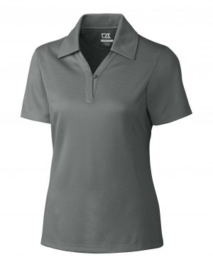 Cutter & Buck CB Drytec Genre Textured Solid Womens Polo - Image 3
