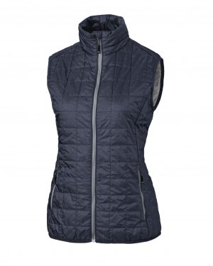 Cutter & Buck Rainier PrimaLoft® Womens Eco Insulated Full Zip Puffer Vest - Image 2