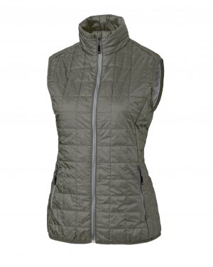 Cutter & Buck Rainier PrimaLoft® Womens Eco Insulated Full Zip Puffer Vest - Image 10