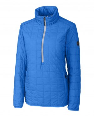 Cutter & Buck Rainier PrimaLoft® Womens Eco Insulated Rainier Half Zip Popover Quilted Jacket - Image 4