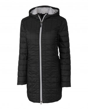 Cutter & Buck Rainier PrimaLoft® Womens Eco Insulated Hooded Long Coat