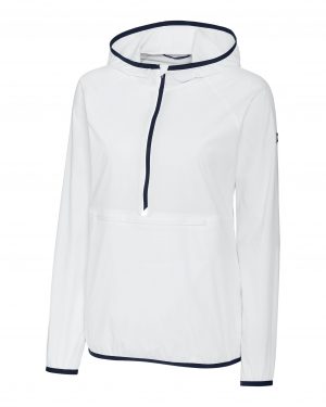 Cutter & Buck Womens Breaker Hooded Half-Zip